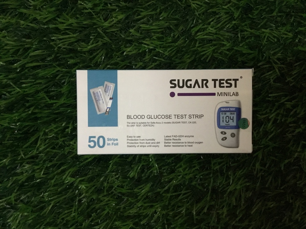 Sugar  test strip