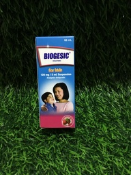 Biogesic 120 syr60ml(Bot)(orange,strawberry)